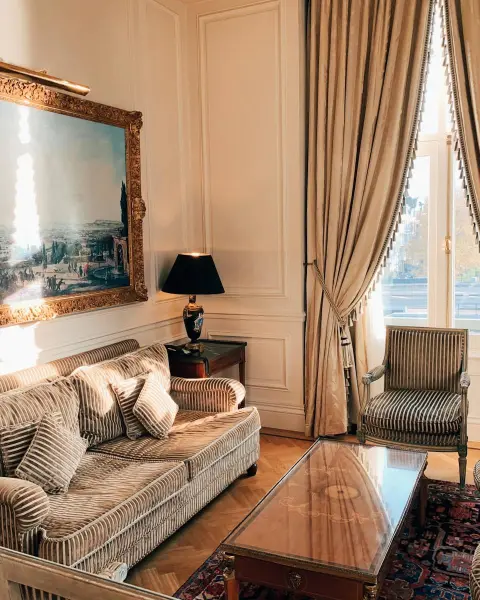 Suite sofa and coffee table
