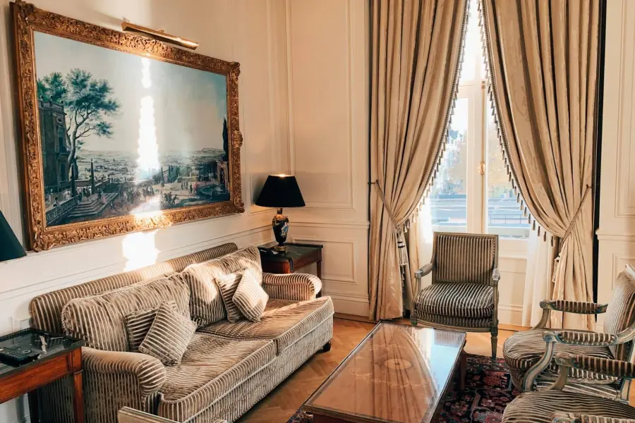 Suite sofa and coffee table